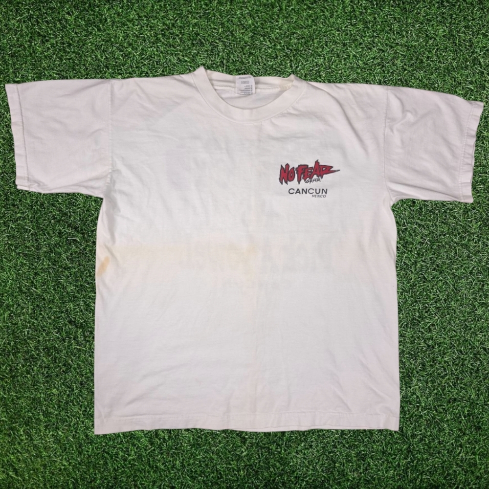 VINTAGE BOOTLEG NO FEAR CANCUN MEXICO SHIRT